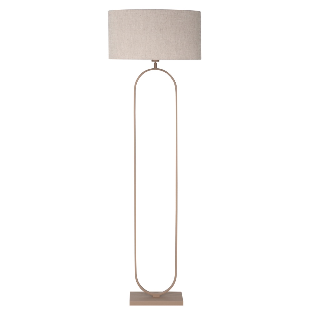 Highlight VloerlampVerona zand bruin - V4290.03 + O4445.38